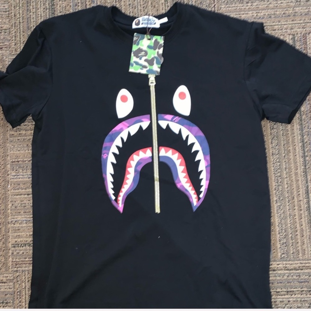 BAPE Shark Tee